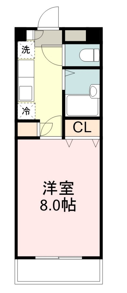 グランドパレス長町 303号室 間取り