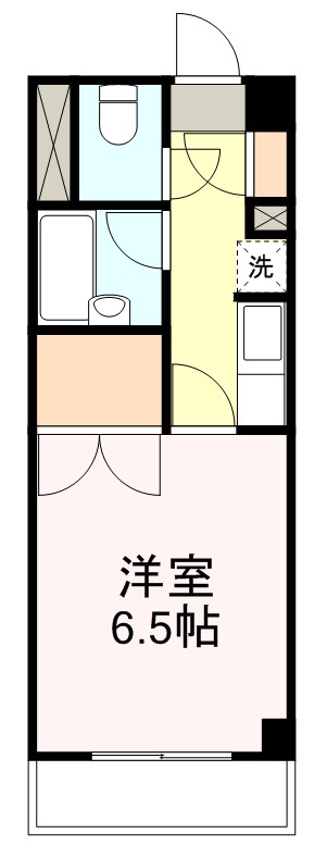 グレイスハイツ長町 508号室 間取り