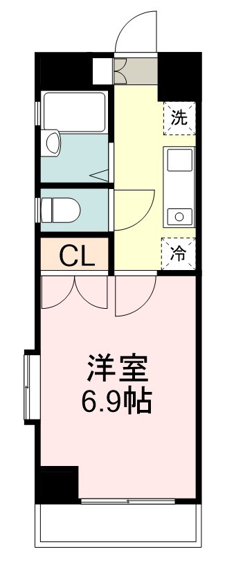ロイヤルヒルズ長町 307号室 間取り