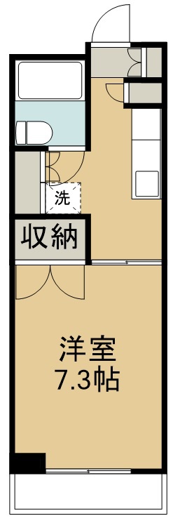 アーバンハウス奈良坂 201号室 間取り