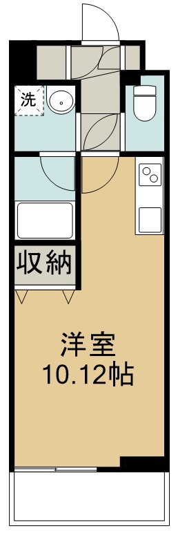 ＭＴＩマンション仙台卸町 間取り図