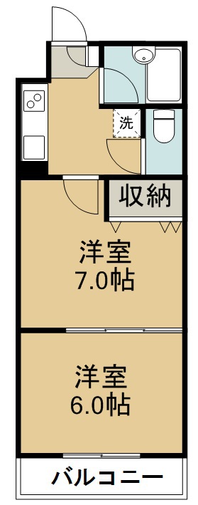 マ・メゾン 201号室 間取り