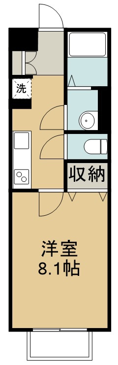 ｃｒｅｅｒ中野栄 101号室 間取り