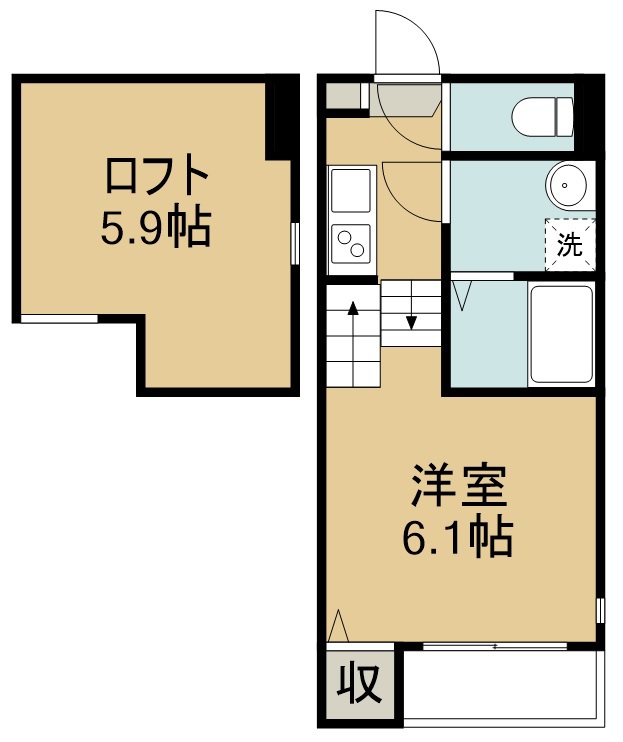 ハーモニーテラス表柴田町Ⅱ 間取り図
