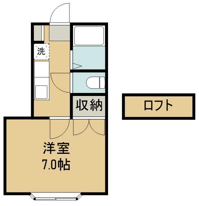ホワイトキャッスル３５番館 間取り図