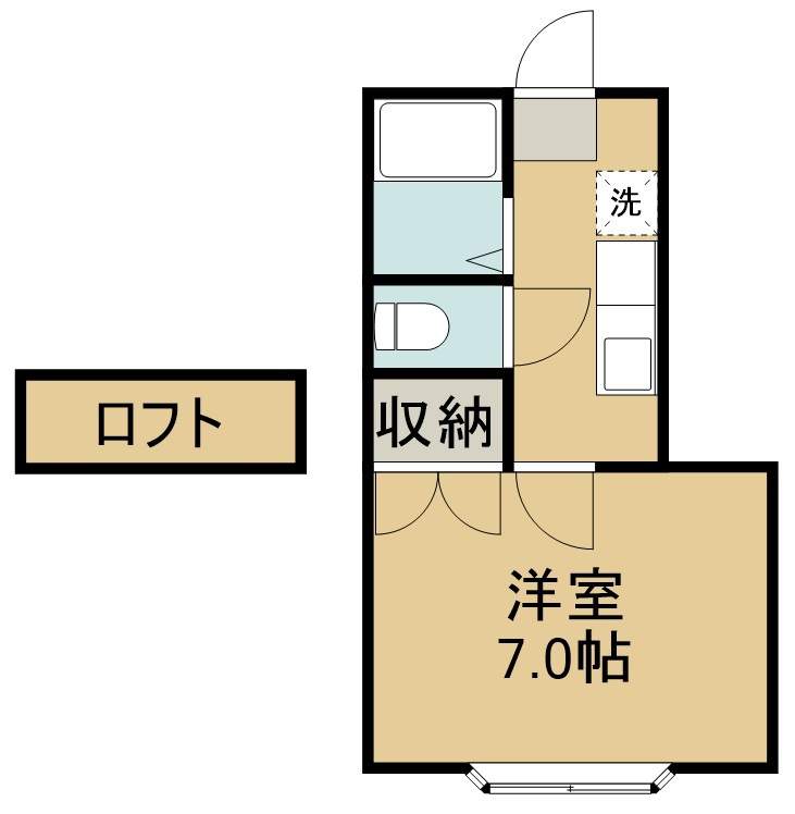 ホワイトキャッスル３５番館 間取り図