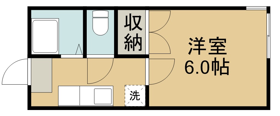 ホワイトファミール大和町 間取り図