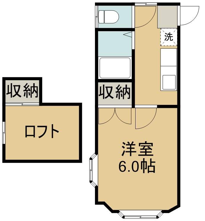 ホワイトキャッスル２０番館 間取り図