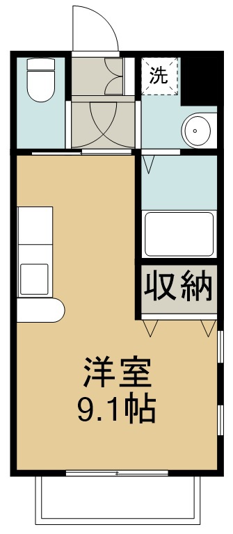 グランドメゾン大梶 101号室 間取り