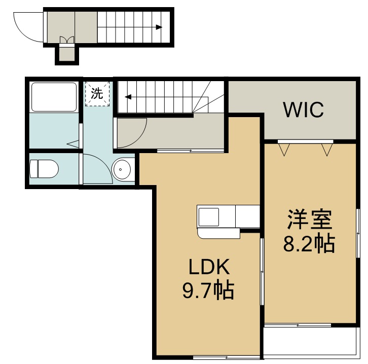 プランドール・ミヤ 間取り図