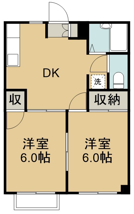 エトランゼⅠ 102号室 間取り
