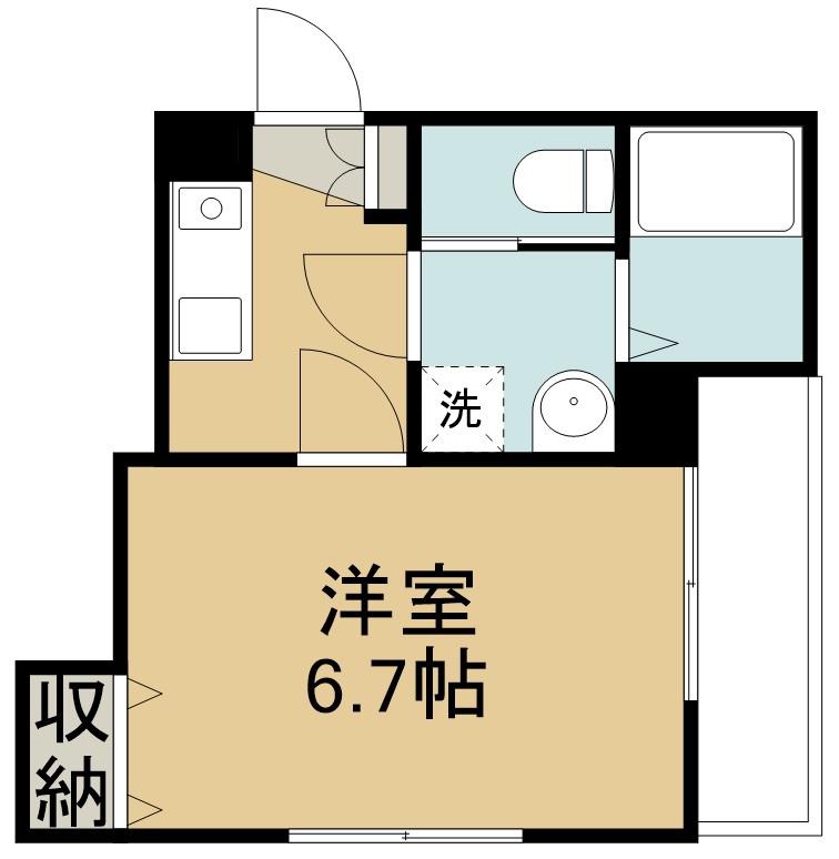 ＬｉｂｒａＣｏｕｒｔ苦竹 間取り図