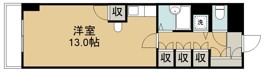 エスペランス日泉ビル 間取り図