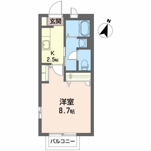元町弐番館 間取り図