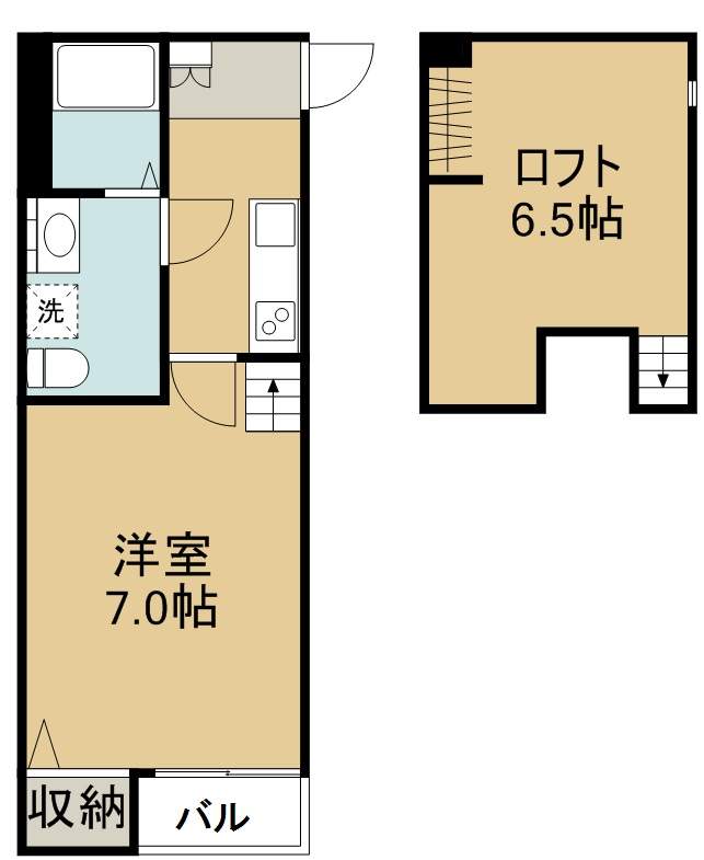 Ｍ’ｓ　ｓｔｙｌｅ 105号室 間取り