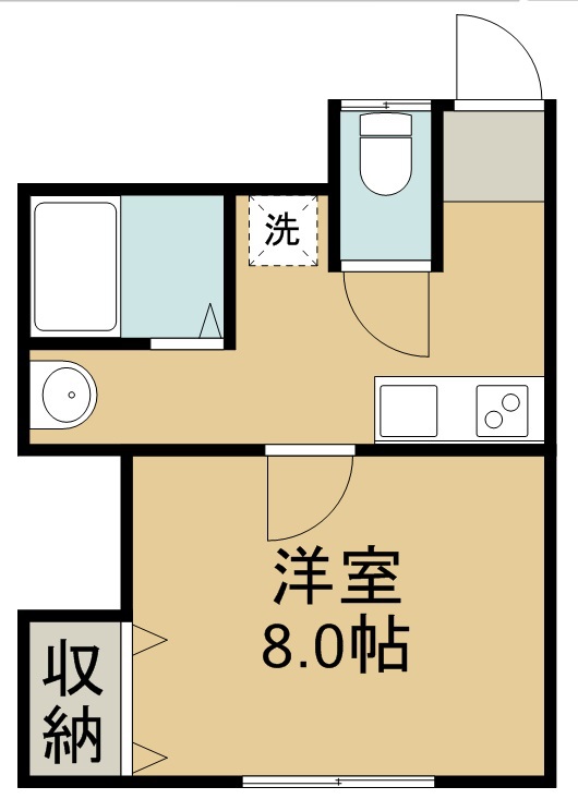 アスコット二軒茶屋 間取り図