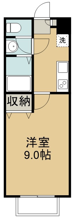 アスコット南染師町 間取り図