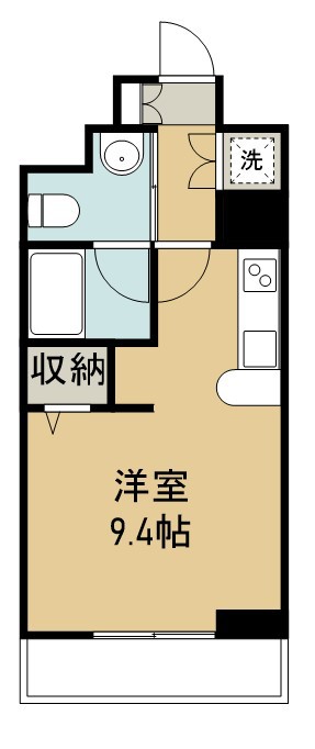 ヒューマンハイム平成 903号室 間取り