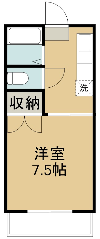 第１グリーンハイツ 103号室 間取り
