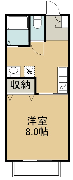 フィレンツェⅡ 102号室 間取り