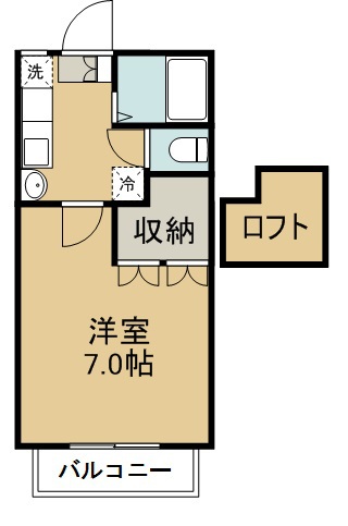 ケニーコートⅠ 202号室 間取り