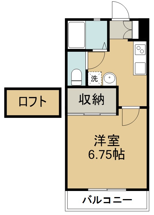 メゾンドα 202号室 間取り
