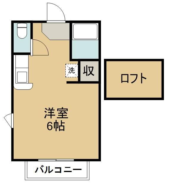 Ｔ’ｓハウスⅠ 205号室 間取り