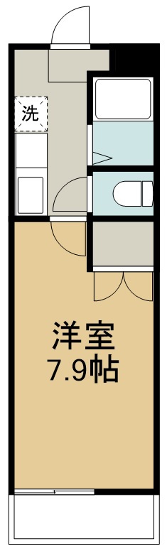 レジデンスつばさ 202号室 間取り