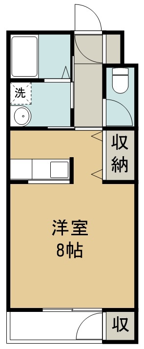 カーサ新栄 101号室 間取り