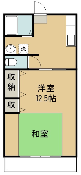 コーポＫＳ 201号室 間取り