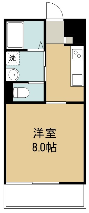 ｃｏｚｙ　ｔｅｒｒａｃｅ 102号室 間取り