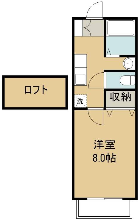 ソウ・ヴィオラ 201号室 間取り