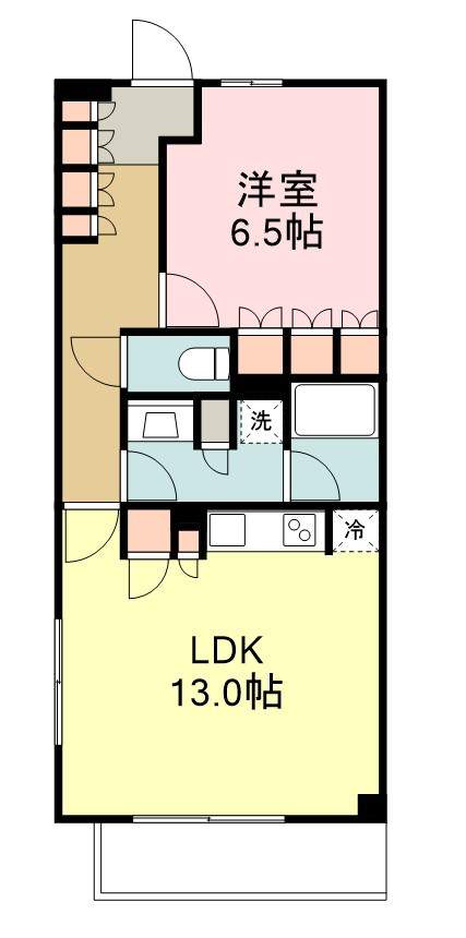 パークアクシス仙台 間取り図