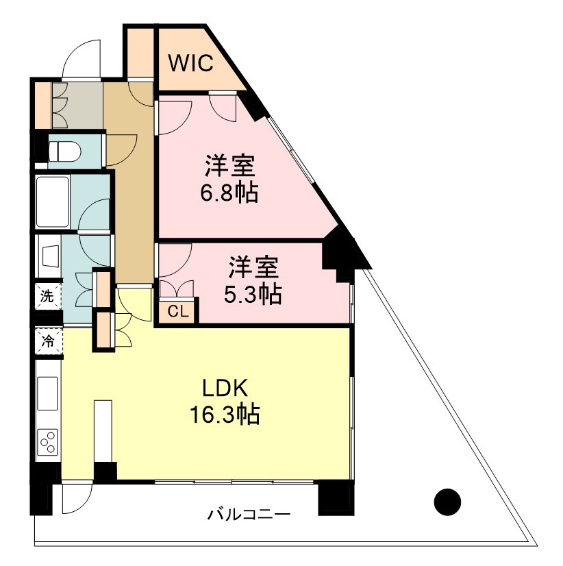 パークアクシス仙台 間取り図