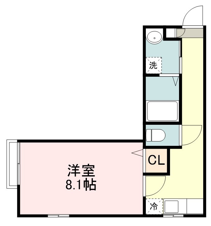 ディアス宮町 203号室 間取り