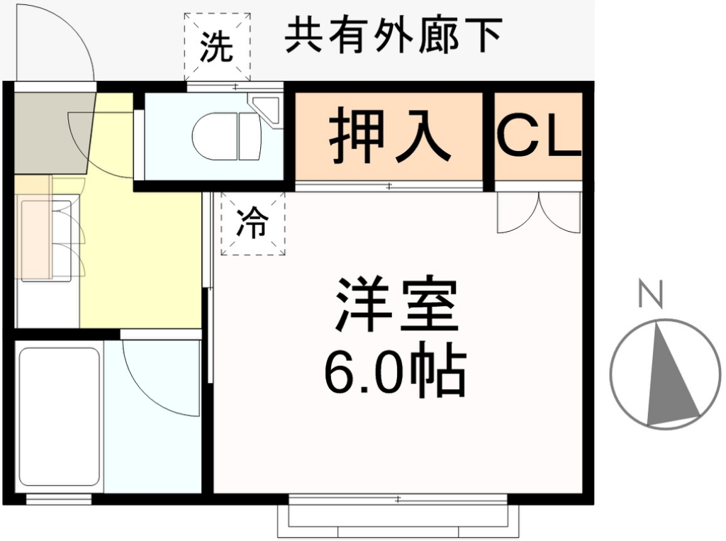 ＢＯＮハイツ 間取り図