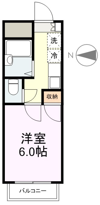 サンパレス宮町 間取り図