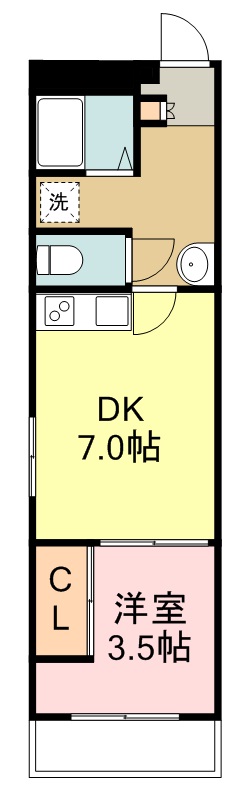 シェリノ長町 間取り図