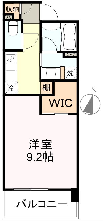 リージア勾当台公園 間取り図
