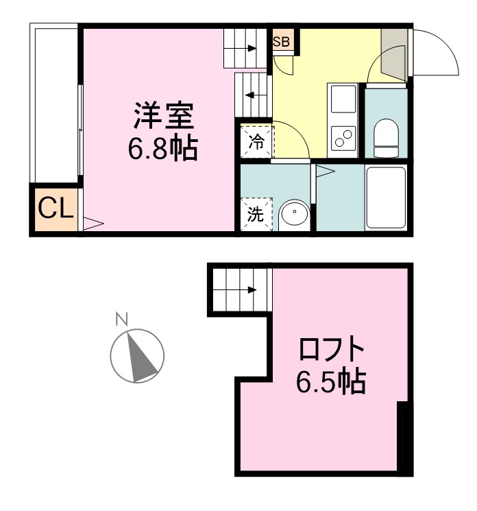 ハーモニーテラス東照宮Ⅳ 間取り図