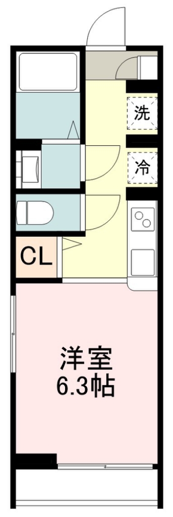 Ｇ－ＣＲＥＳＴ土樋 間取り図