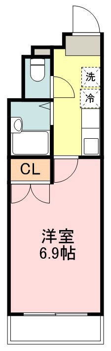 アイショウプラザ北五番丁 611号室 間取り