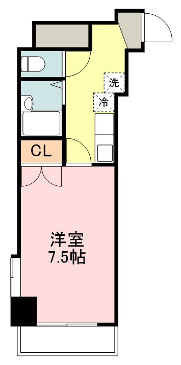 アイショウプラザ北五番丁 512号室 間取り