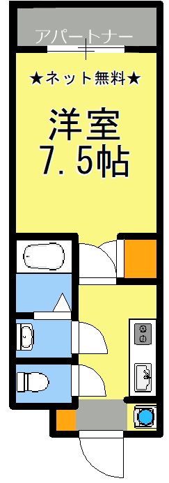 ラ・フォート下荒田 間取り