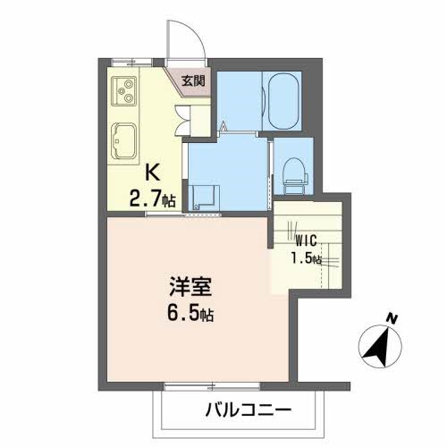 フロンティア６番館 間取り図