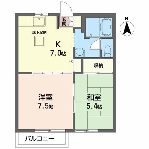 セフィラハイツ 間取り図