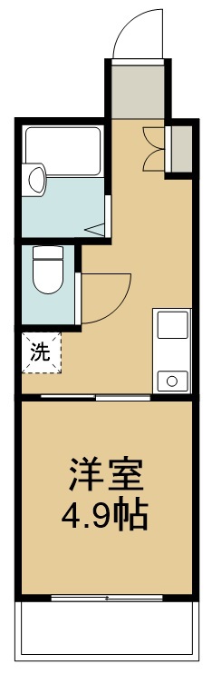プラウディア宮城野 間取り図
