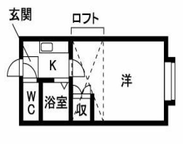 メゾンドルフィン 間取り
