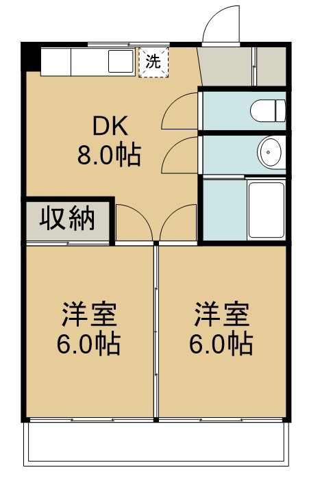 熊谷ビル 間取り図