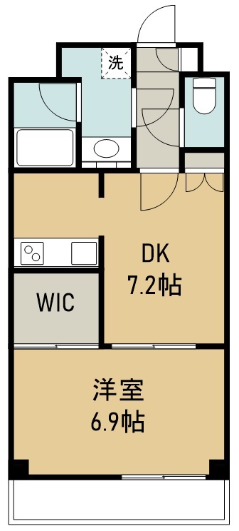 ルミネ薬師堂 間取り図